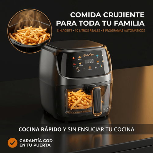 Freidora de Aire Digital XL 10L - Comida para toda la familia