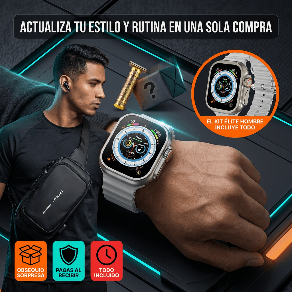 Kit Élite de Hombre - Actualiza tu imagen y tu rutina con una sola caja